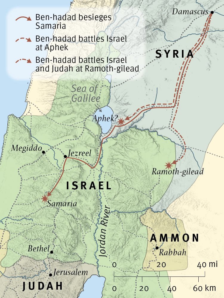 Ahab’s Wars with Syria