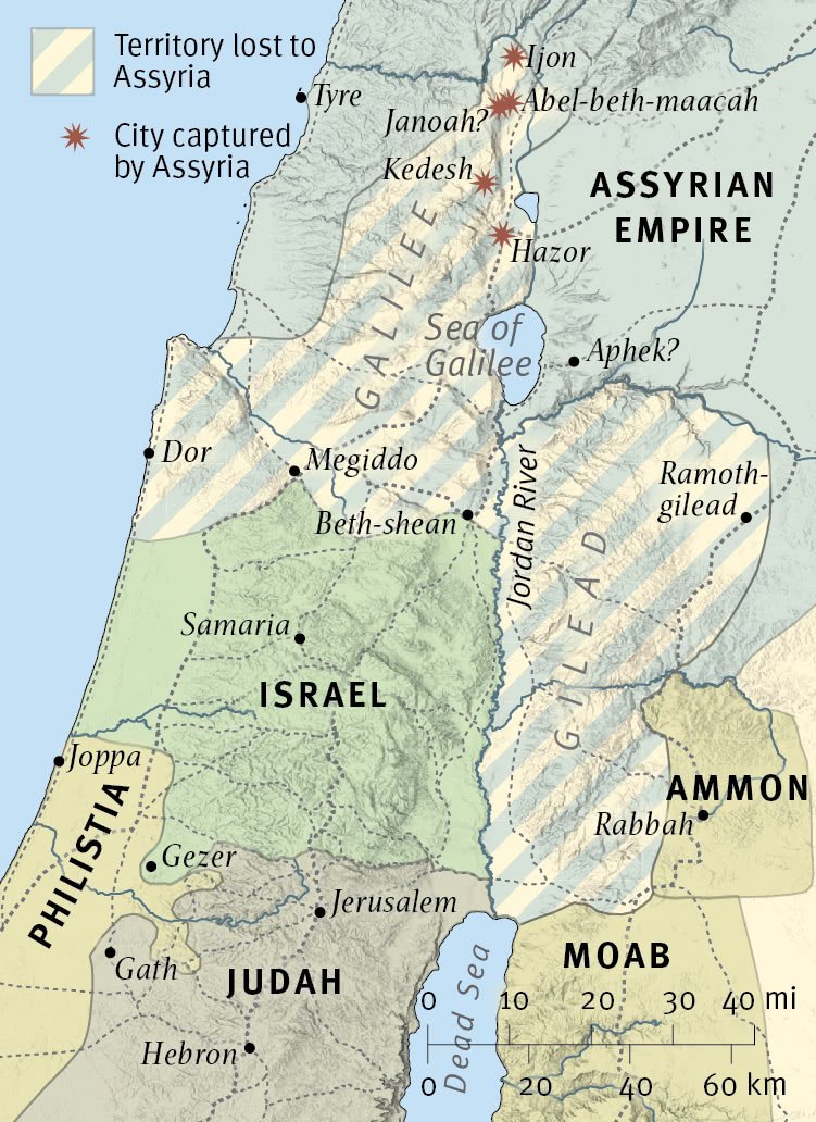 Assyria Captures Northern Israel