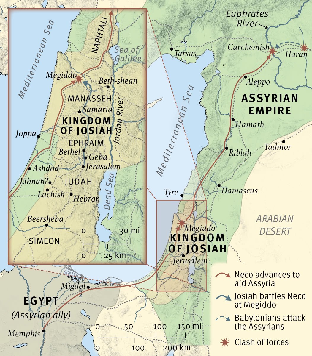 Josiah’s Reforms and His Battle with Neco