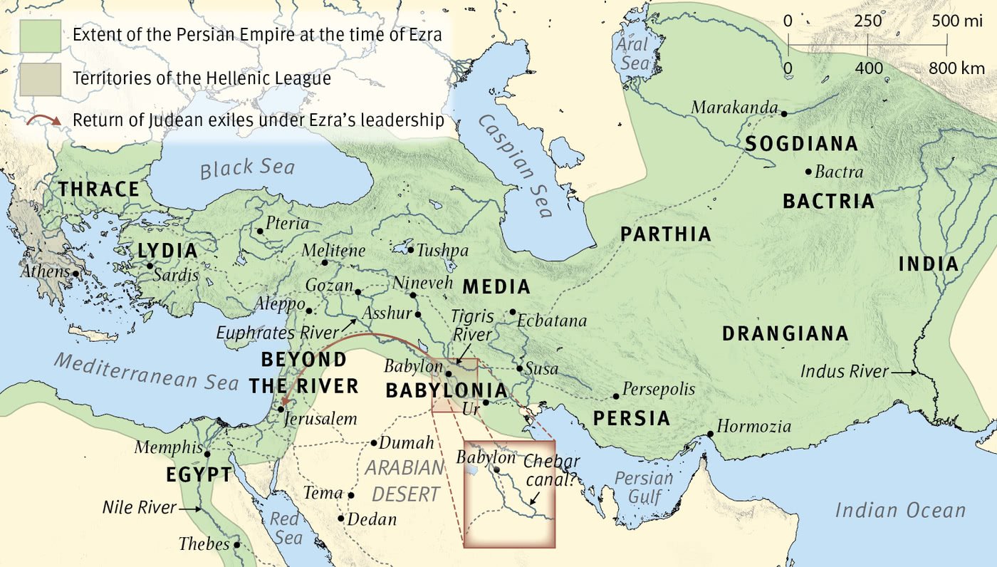 The Persian Empire at the Time of Ezra