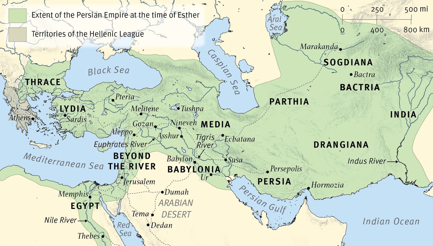 The Persian Empire at the Time of Esther
