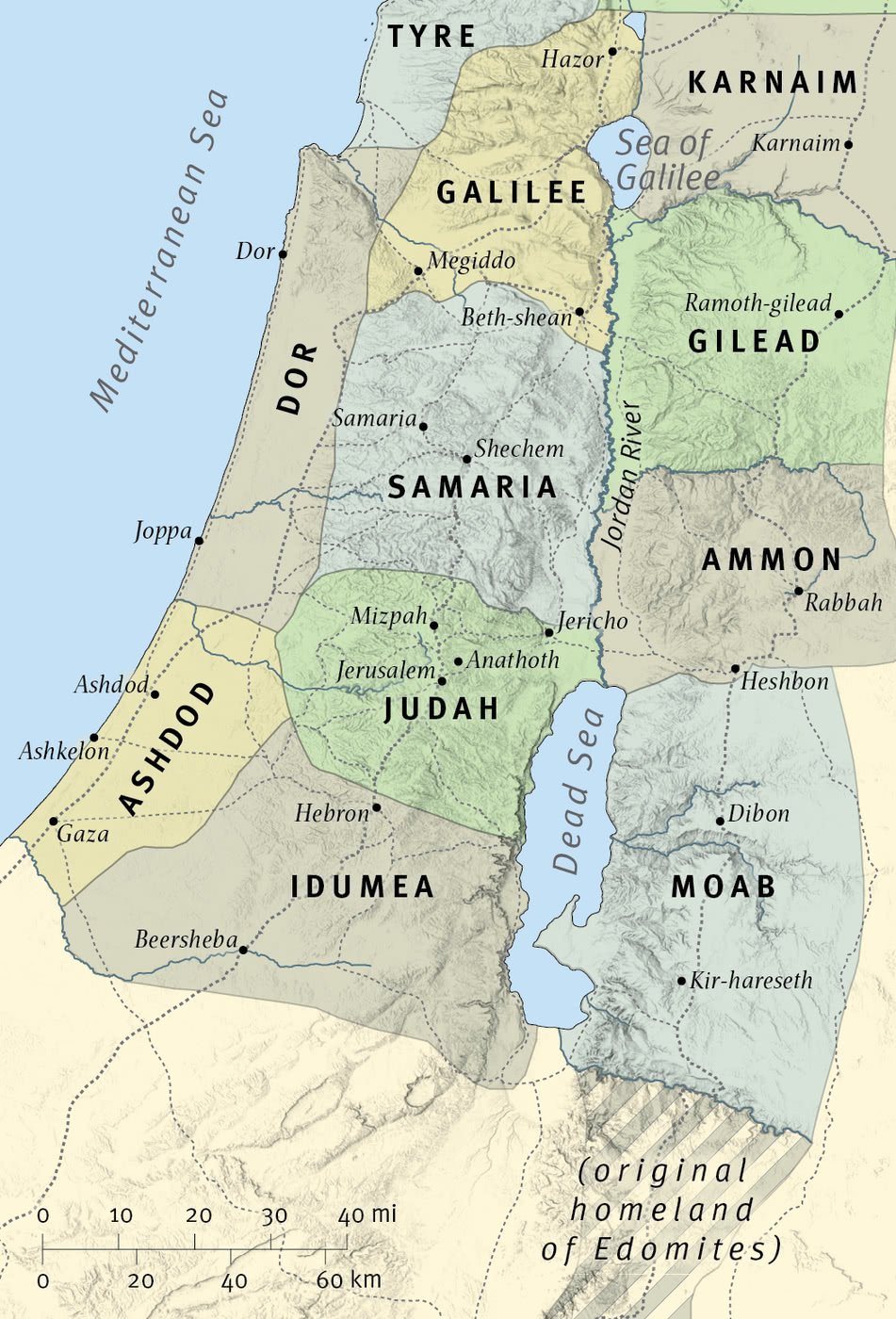 Israel and Judah at the Time of Jeremiah