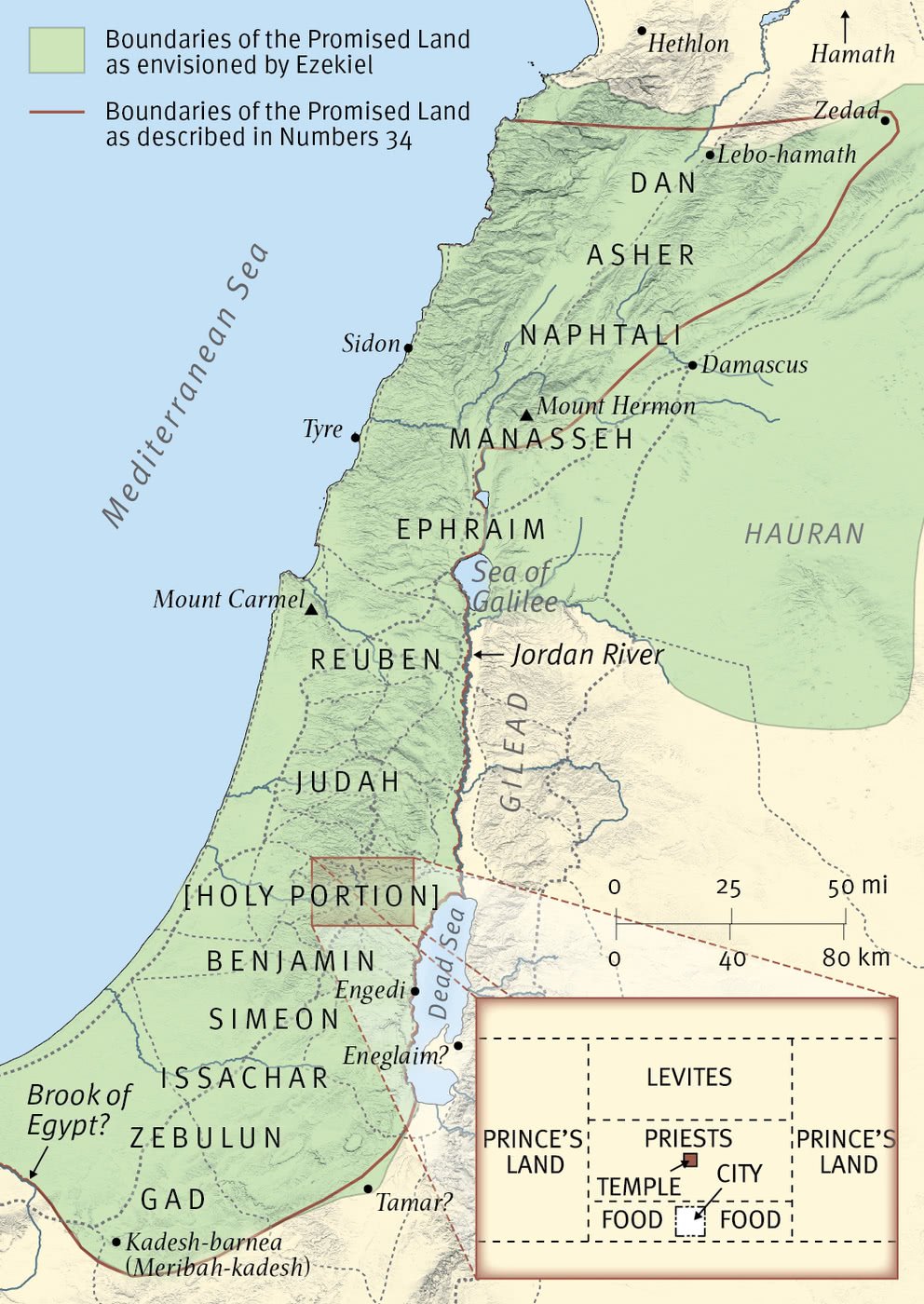 Ezekiel’s Vision of Israel’s New Boundaries
